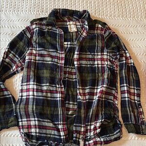 American Eagle Outfitters Multicolor Plaid Shirt